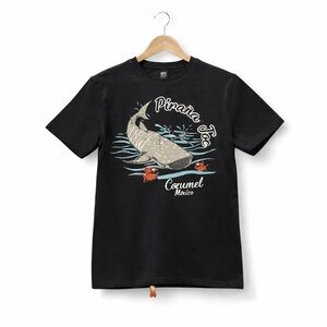 Pirana Joe Cozumel México Whale Shark Graphic T-Shirt – Nav